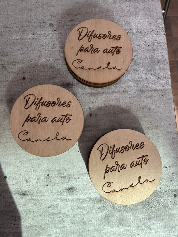 Difusores aromáticos de madera para auto